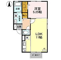 ウイスタリア  ｜ 兵庫県尼崎市下坂部２丁目（賃貸アパート1LDK・2階・40.43㎡） その2