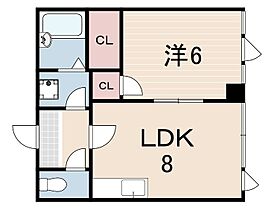 リアライズ尼崎  ｜ 兵庫県尼崎市東難波町５丁目（賃貸マンション1LDK・5階・34.68㎡） その2