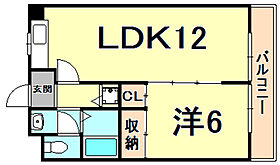 兵庫県西宮市林田町（賃貸マンション1LDK・2階・40.00㎡） その2