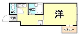 ワンフラーリッシュ西宮  ｜ 兵庫県西宮市戸田町（賃貸マンション1K・4階・20.00㎡） その2