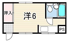 摂陽ハイツ里中町  ｜ 兵庫県西宮市里中町３丁目（賃貸マンション1R・2階・19.17㎡） その2