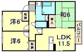 グリーンフォーレスト伊丹　B棟  ｜ 兵庫県伊丹市荒牧２丁目（賃貸アパート3LDK・1階・68.75㎡） その2