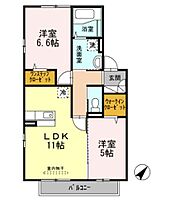 ヴィラソレアーダ中野　A棟  ｜ 兵庫県伊丹市中野東２丁目（賃貸アパート2LDK・2階・55.00㎡） その2