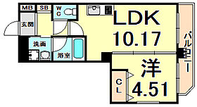 プレジオ尼崎  ｜ 兵庫県尼崎市開明町２丁目（賃貸マンション1LDK・2階・33.78㎡） その2