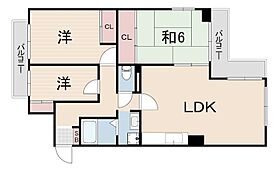 エフアール東園田  ｜ 兵庫県尼崎市東園田町３丁目（賃貸マンション3LDK・2階・82.60㎡） その1