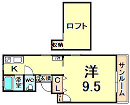 兵庫県西宮市甲子園口６丁目（賃貸マンション1K・3階・30.00㎡） その2