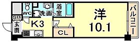 クレスト園田  ｜ 兵庫県尼崎市口田中１丁目（賃貸マンション1K・6階・29.63㎡） その2