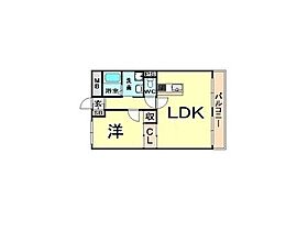 シャトーカメリア  ｜ 兵庫県尼崎市東園田町３丁目（賃貸マンション1LDK・2階・42.38㎡） その2