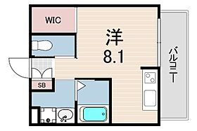 Pスマイルカーサ　バラ公園  ｜ 兵庫県伊丹市荒牧５丁目（賃貸アパート1R・2階・25.05㎡） その2