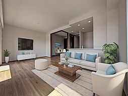 ジオ西宮北口瓦林町 4階3LDKのリビング/ダイニング