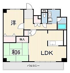 アンクレーゼ 2LDKの間取図画像