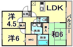 GRANDPLAISIR2 3LDKの間取図画像