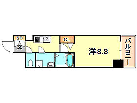 SPコート神戸  ｜ 兵庫県神戸市兵庫区三川口町１丁目（賃貸マンション1K・6階・27.37㎡） その2