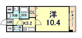 キャッスルプラザ甲子園アネックス  ｜ 兵庫県西宮市甲子園七番町（賃貸マンション1K・11階・31.15㎡） その2