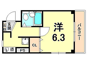 ふたばマンション  ｜ 兵庫県西宮市西田町（賃貸マンション1K・1階・24.00㎡） その2