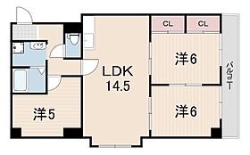 リッチウォーク大倉山  ｜ 兵庫県神戸市中央区楠町６丁目（賃貸マンション3LDK・3階・68.00㎡） その2