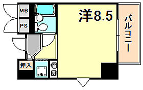 ライオンズマンション神戸西元町  ｜ 兵庫県神戸市中央区北長狭通８丁目（賃貸マンション1R・4階・22.88㎡） その2