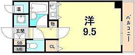 コーラルウェイII  ｜ 兵庫県神戸市中央区楠町６丁目（賃貸マンション1R・2階・27.06㎡） その2