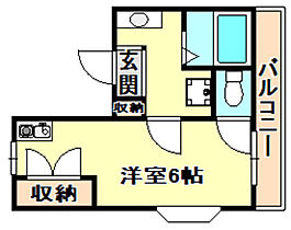 KYマンション  ｜ 兵庫県神戸市灘区大石東町５丁目（賃貸マンション1R・3階・20.00㎡） その2