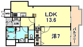 ビュータワー住吉館  ｜ 兵庫県神戸市東灘区住吉東町５丁目（賃貸マンション1LDK・4階・53.83㎡） その2