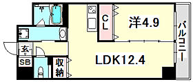 ルガールボニート新神戸  ｜ 兵庫県神戸市中央区布引町１丁目（賃貸マンション1LDK・2階・43.53㎡） その2