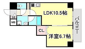 エスタンシア元町  ｜ 兵庫県神戸市中央区元町通３丁目（賃貸マンション1LDK・7階・41.20㎡） その2