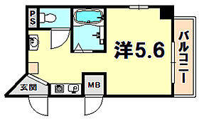 ノベラ御幸通  ｜ 兵庫県神戸市中央区御幸通２丁目（賃貸マンション1R・7階・20.06㎡） その2