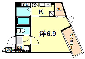 アネスト神戸西元町  ｜ 兵庫県神戸市中央区北長狭通７丁目（賃貸マンション1K・2階・23.21㎡） その2