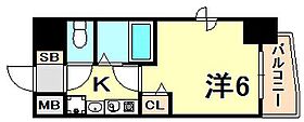 エステムコート神戸元町通  ｜ 兵庫県神戸市中央区元町通６丁目（賃貸マンション1K・6階・18.99㎡） その2