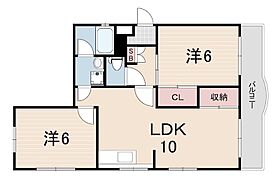 サンプラザ魚崎  ｜ 兵庫県神戸市東灘区魚崎北町４丁目（賃貸マンション2LDK・4階・53.92㎡） その2