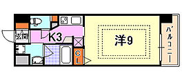 ベルフェリーク新神戸  ｜ 兵庫県神戸市中央区熊内橋通５丁目（賃貸マンション1K・4階・29.07㎡） その2