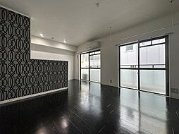 御影サンシャイン 4階ワンルームのリビング/ダイニング