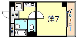 SYOWAEXCELVIEWKOBE 1Kの間取図画像