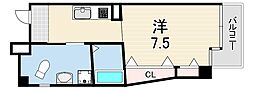 MAISOND'ETOILE 1Kの間取図画像