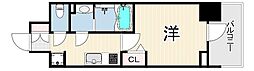 SOL MELDIA神戸MJC 1Kの間取図画像