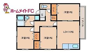 徳島県板野郡北島町鯛浜字川久保（賃貸アパート3LDK・1階・64.00㎡） その2