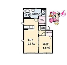 徳島県鳴門市撫養町南浜字東浜（賃貸アパート1LDK・1階・48.01㎡） その2