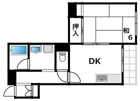 ヴィラオークラ  ｜ 兵庫県神戸市東灘区住吉東町4丁目（賃貸マンション1DK・2階・33.00㎡） その2