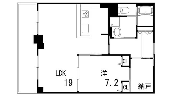 ザ・レジデンス芦屋スイート ｜兵庫県芦屋市海洋町(賃貸マンション1LDK・12階・67.20㎡)の写真 その2