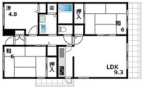 日興甲南スカイマンション  ｜ 兵庫県神戸市東灘区甲南町5丁目（賃貸マンション3LDK・4階・68.12㎡） その2