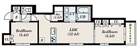 LazosMikage  ｜ 兵庫県神戸市東灘区御影中町7丁目（賃貸マンション2LDK・1階・62.12㎡） その2