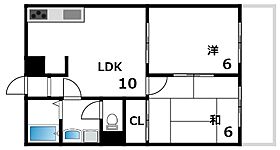 レジデンス御影 402 ｜ 兵庫県神戸市東灘区御影本町2丁目14-8（賃貸マンション2LDK・4階・44.88㎡） その2