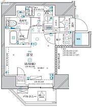 ディアレイシャス蒲田II 702 ｜ 東京都大田区西蒲田７丁目37-5（賃貸マンション1R・7階・26.10㎡） その2