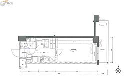 AZEST千鳥町 207 ｜ 東京都大田区千鳥２丁目12-5（賃貸マンション1K・2階・26.30㎡） その2