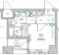 レグラス横浜西口 205 ｜ 神奈川県横浜市西区楠町2-1（賃貸マンション1K・2階・21.10㎡） その2