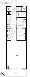 ルーブル川崎貝塚参番館 1Kの間取図画像