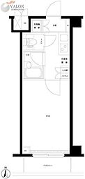 ルーブル蒲田六番館 1Kの間取図画像