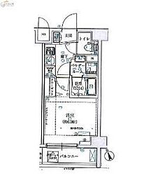 SHOKENResidence横浜伊勢町 1Kの間取図画像
