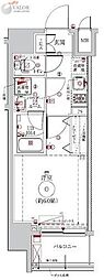 LUMEED横濱南 1Kの間取図画像