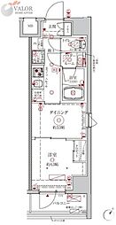 クレイシアIDZ川崎ザ・テラス 2Kの間取図画像